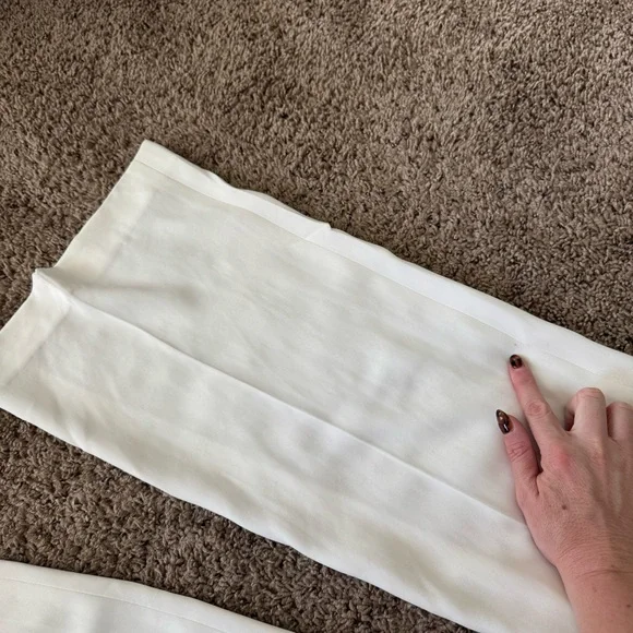 NWT Kobi Halperin Melina Pants Ivory Size 8 - Picture 8 of 16